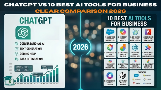 ChatGPT vs 10 Best AI Tools comparison